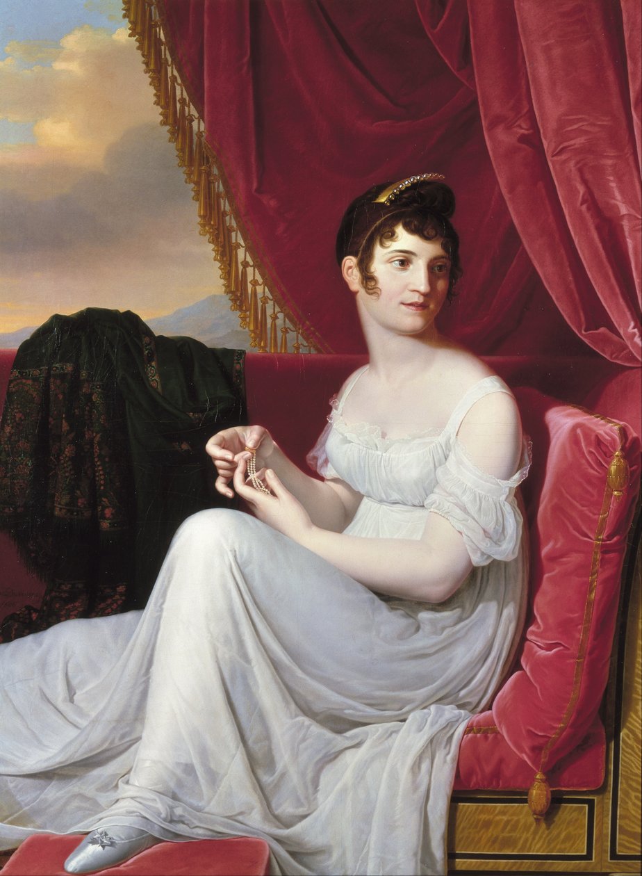 Portrait of Madame Tallien tekijältä Bernard Duvivier