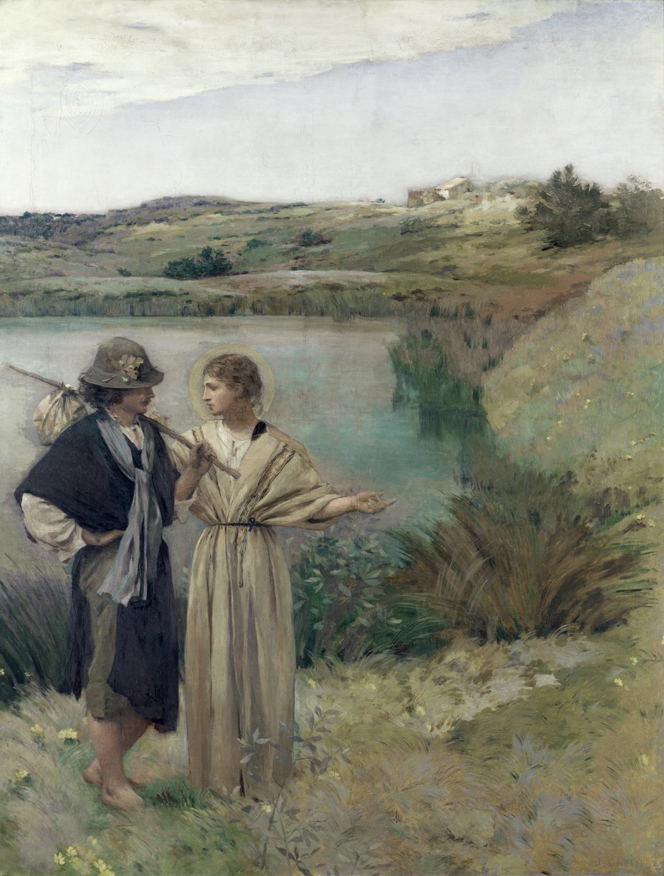 Tobias ja arkkienkeli Rafael tekijältä Jean Charles Cazin