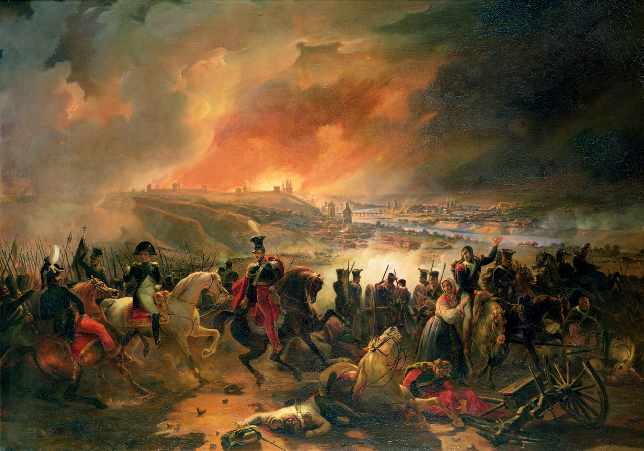 Smolenskin taistelu, 17. elokuuta 1812, 1839 tekijältä Jean Charles Langlois
