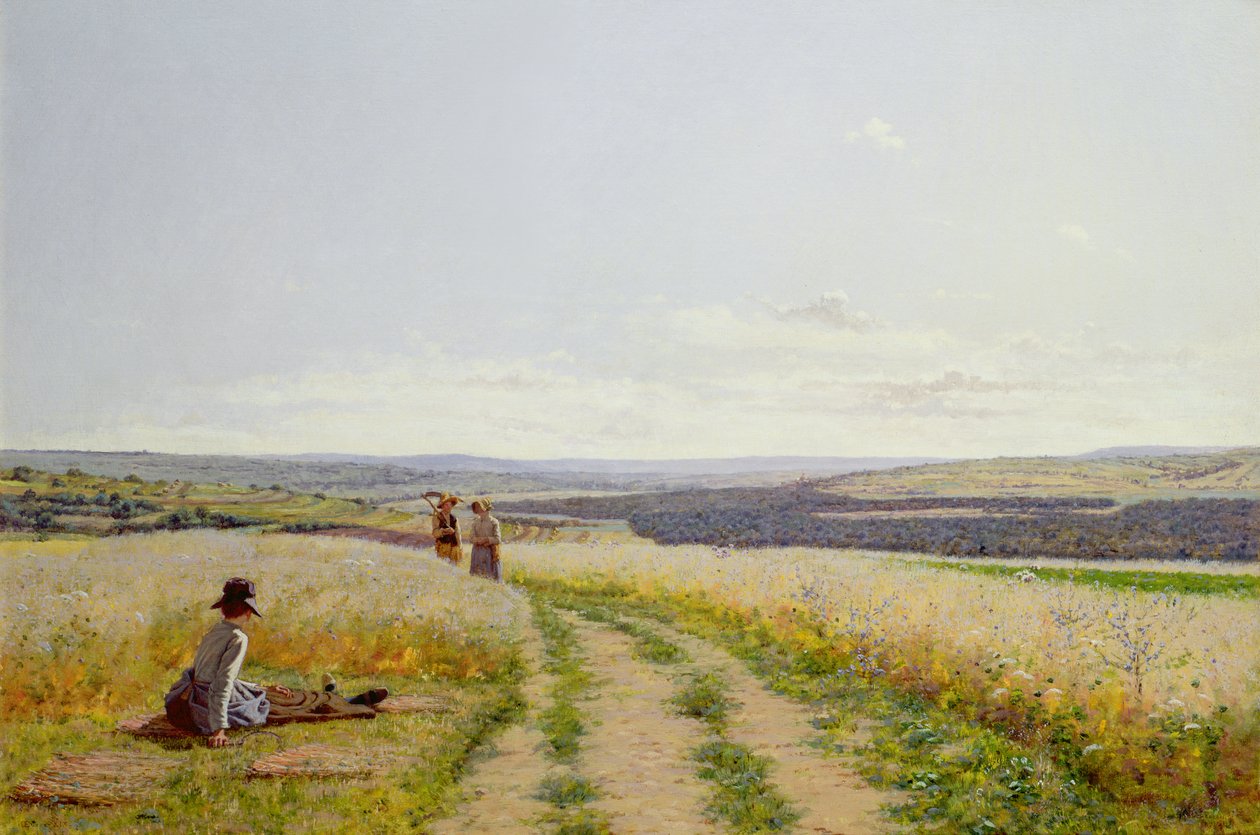 Girl in the Fields tekijältä Jean F. Monchablon