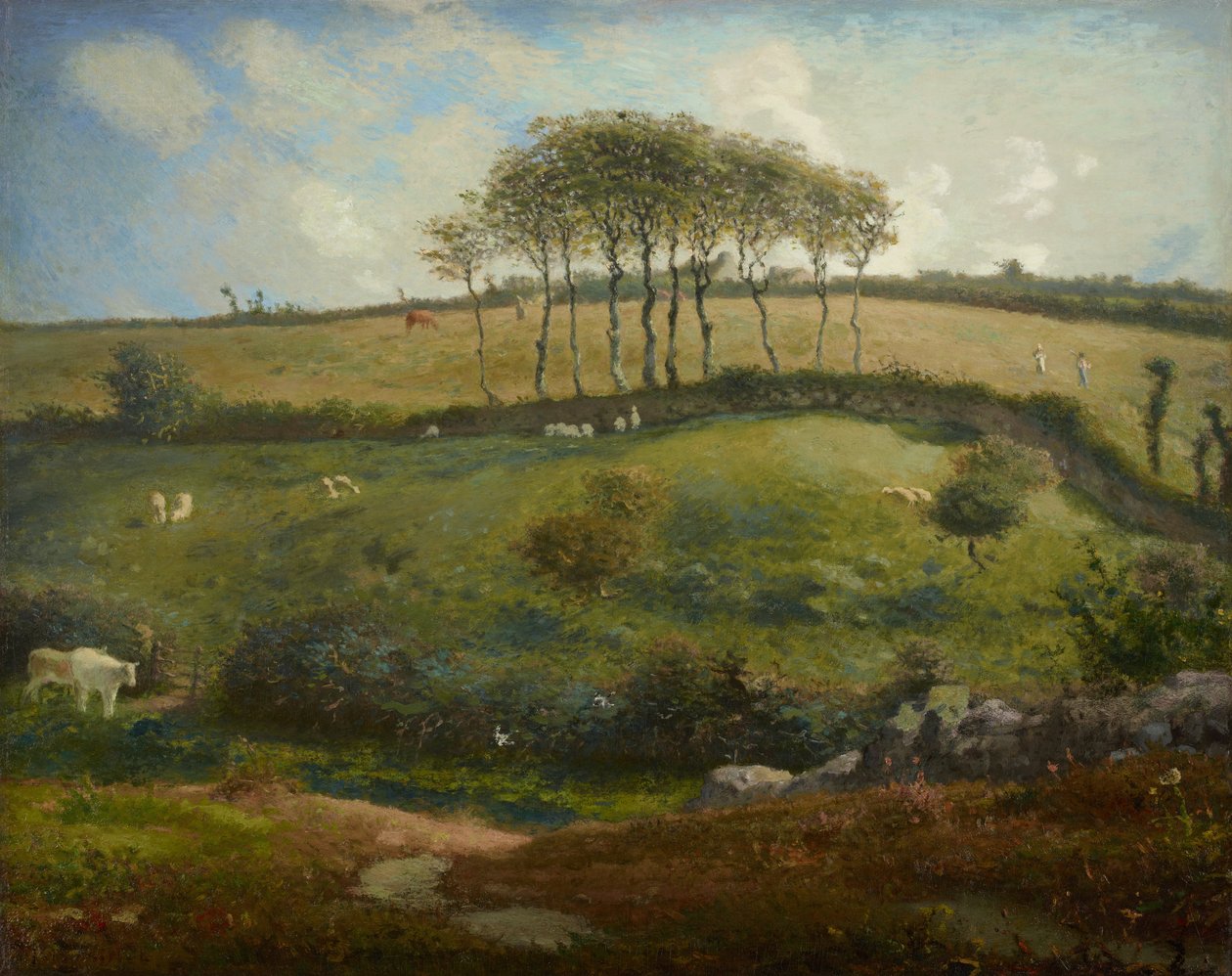 Lauma lähellä Cherbourgia (Normandia) tekijältä Jean Francois Millet
