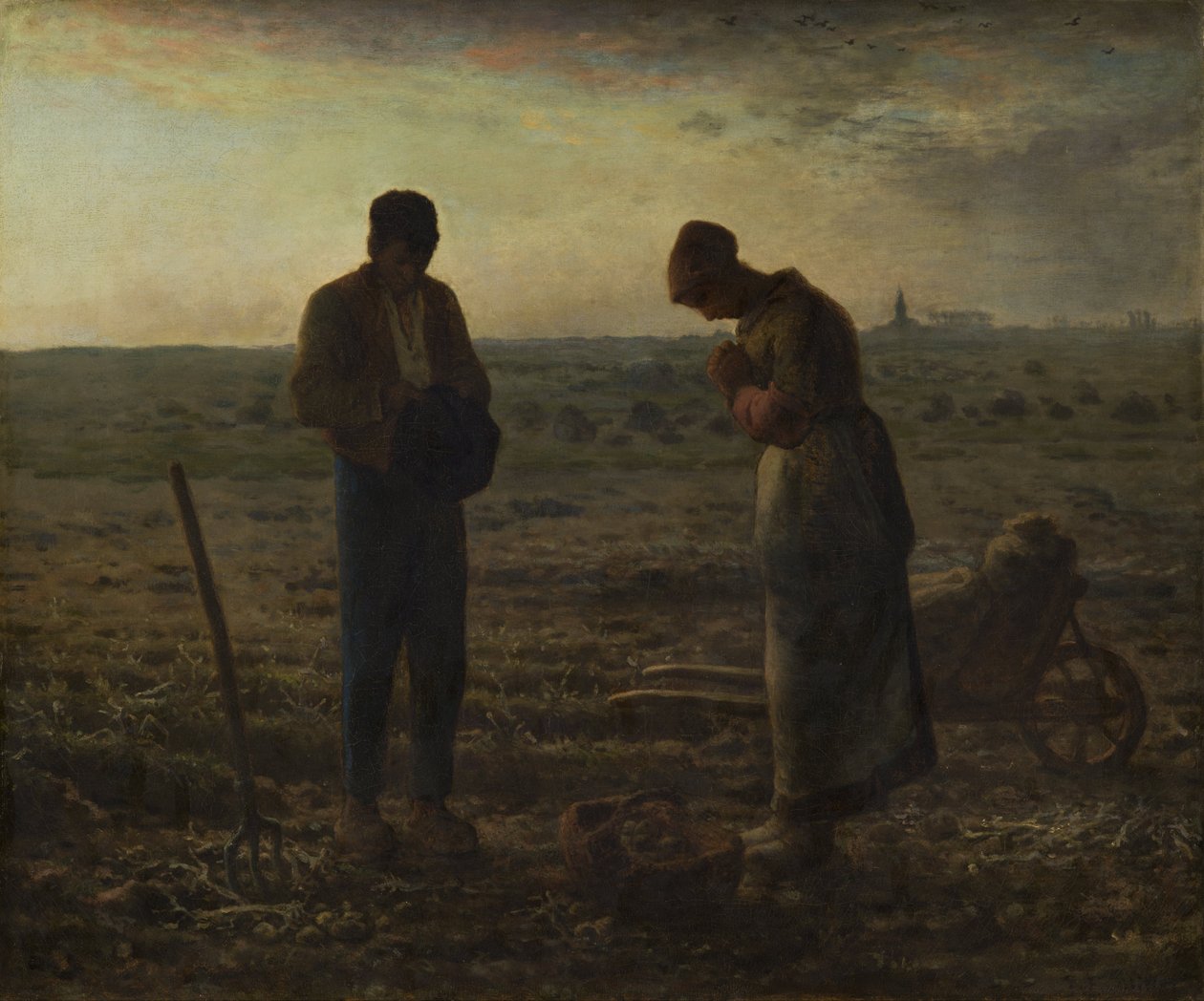 Angelus tekijältä Jean Francois Millet