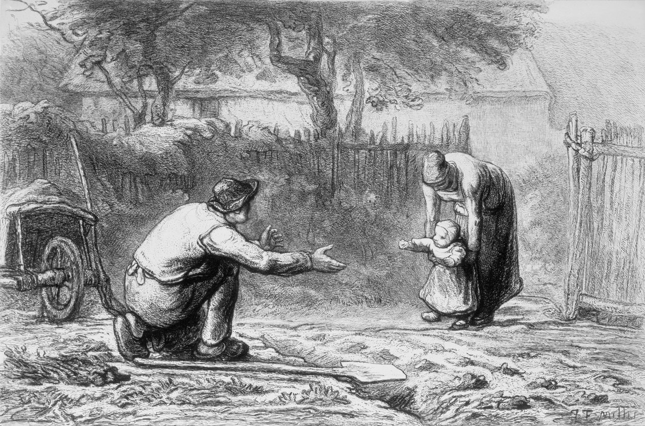 Ensimmäiset askeleet tekijältä Jean Francois Millet