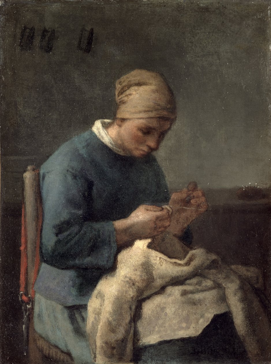 Ompelijatar tekijältä Jean Francois Millet