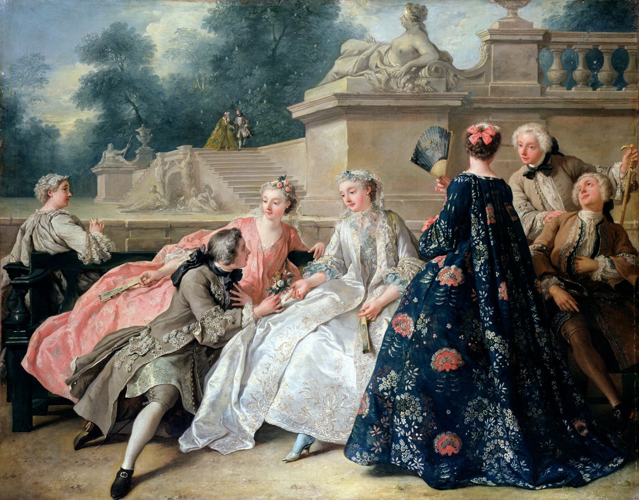 Rakkauden julistus, 1731 tekijältä Jean François de Troy