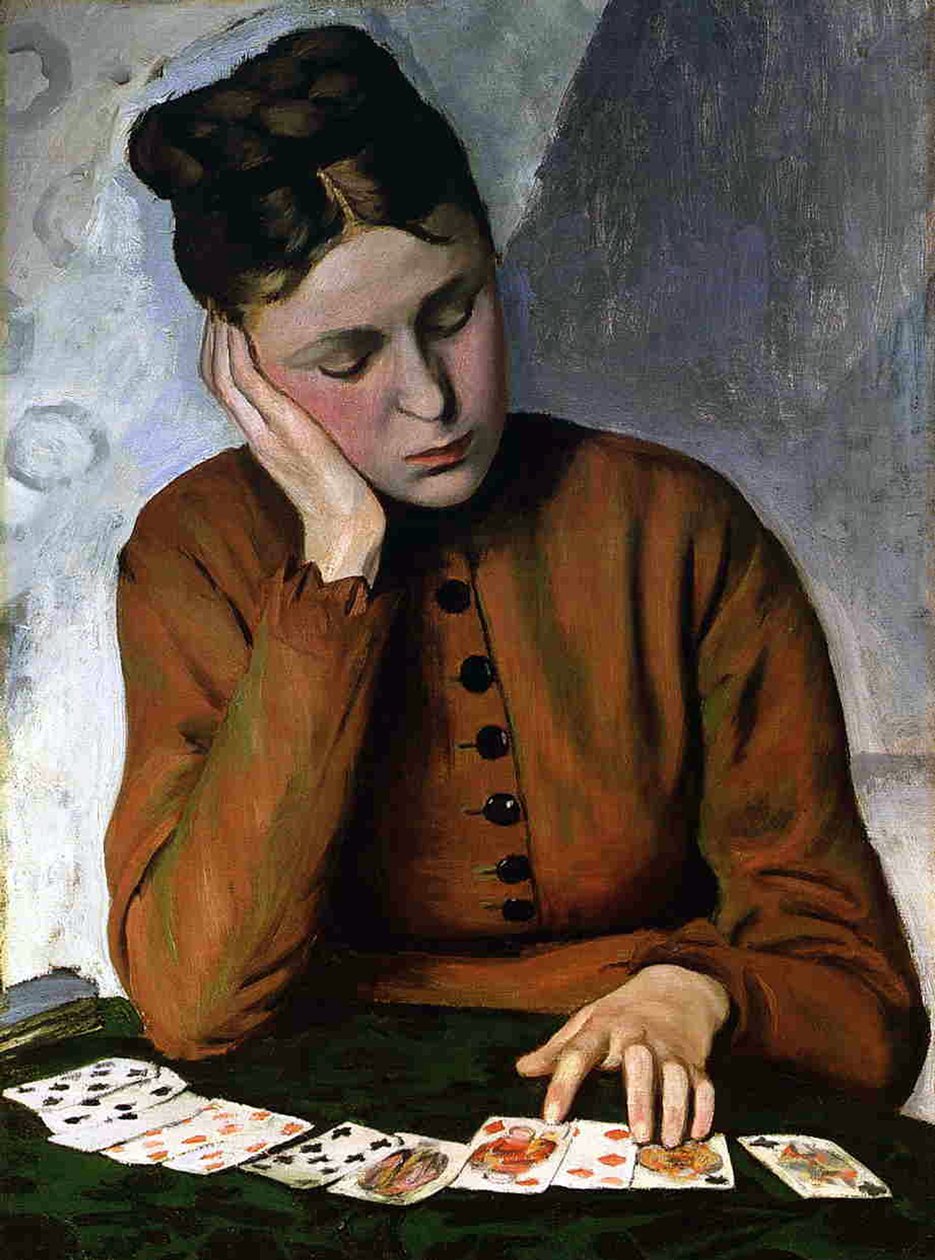 Ennustaja, 1869 tekijältä Jean Frederic Bazille