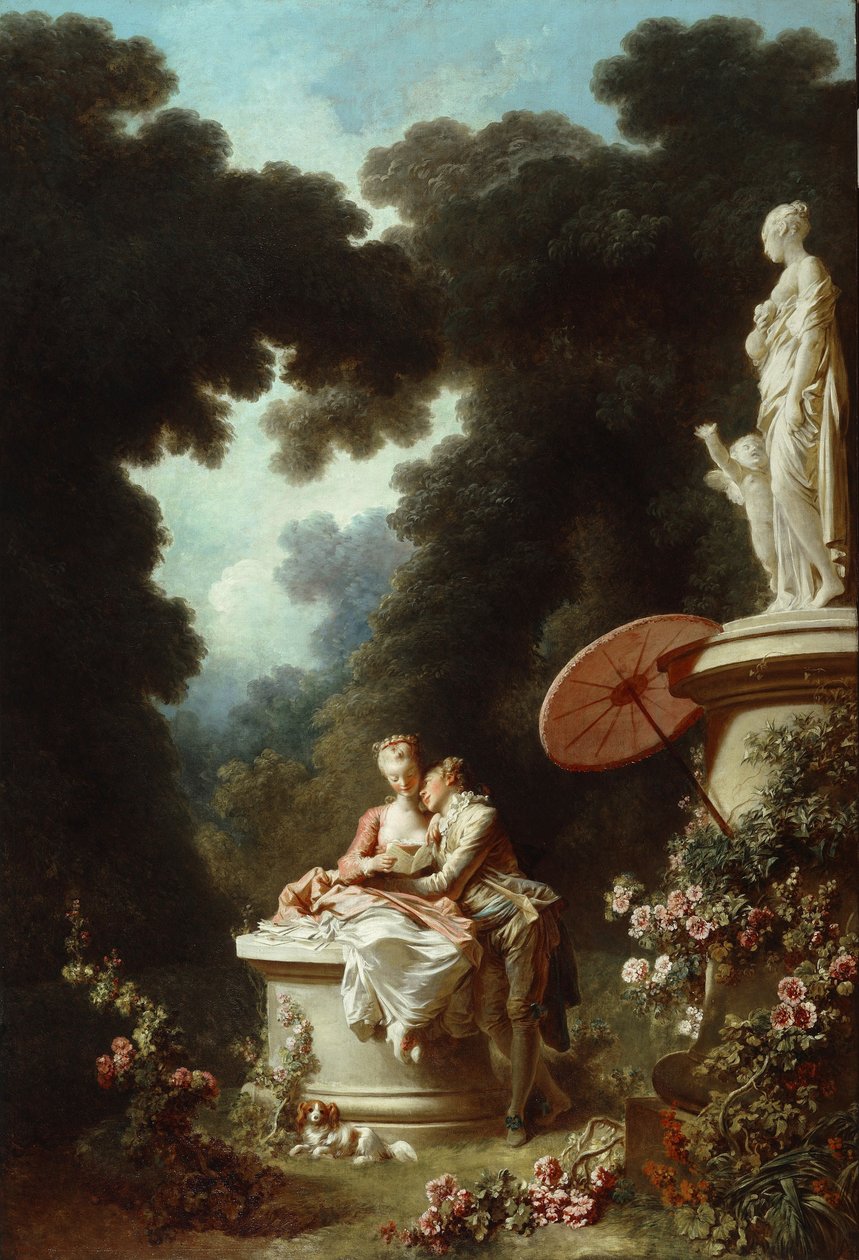 Rakkauskirjeitä tekijältä Jean Honore Fragonard