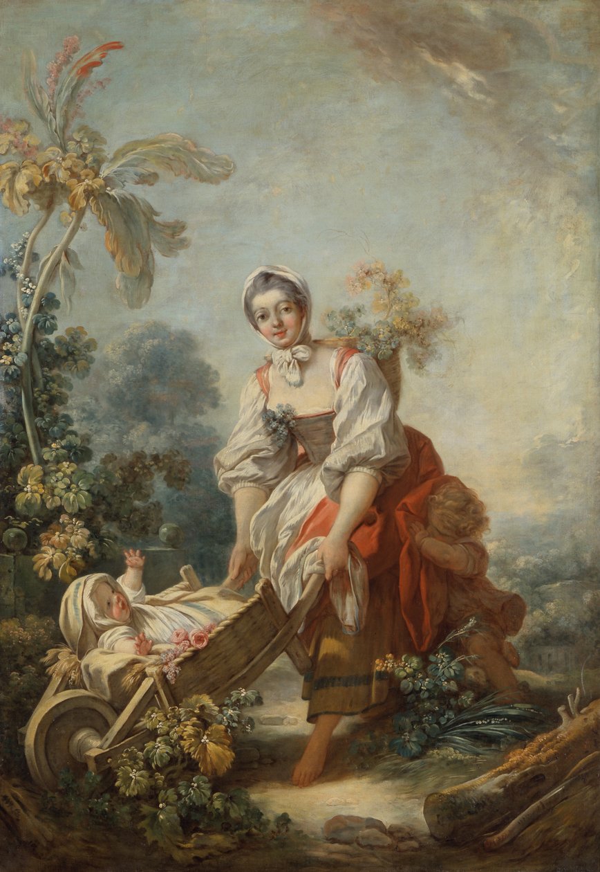 Äitiyden ilot tekijältä Jean Honore Fragonard