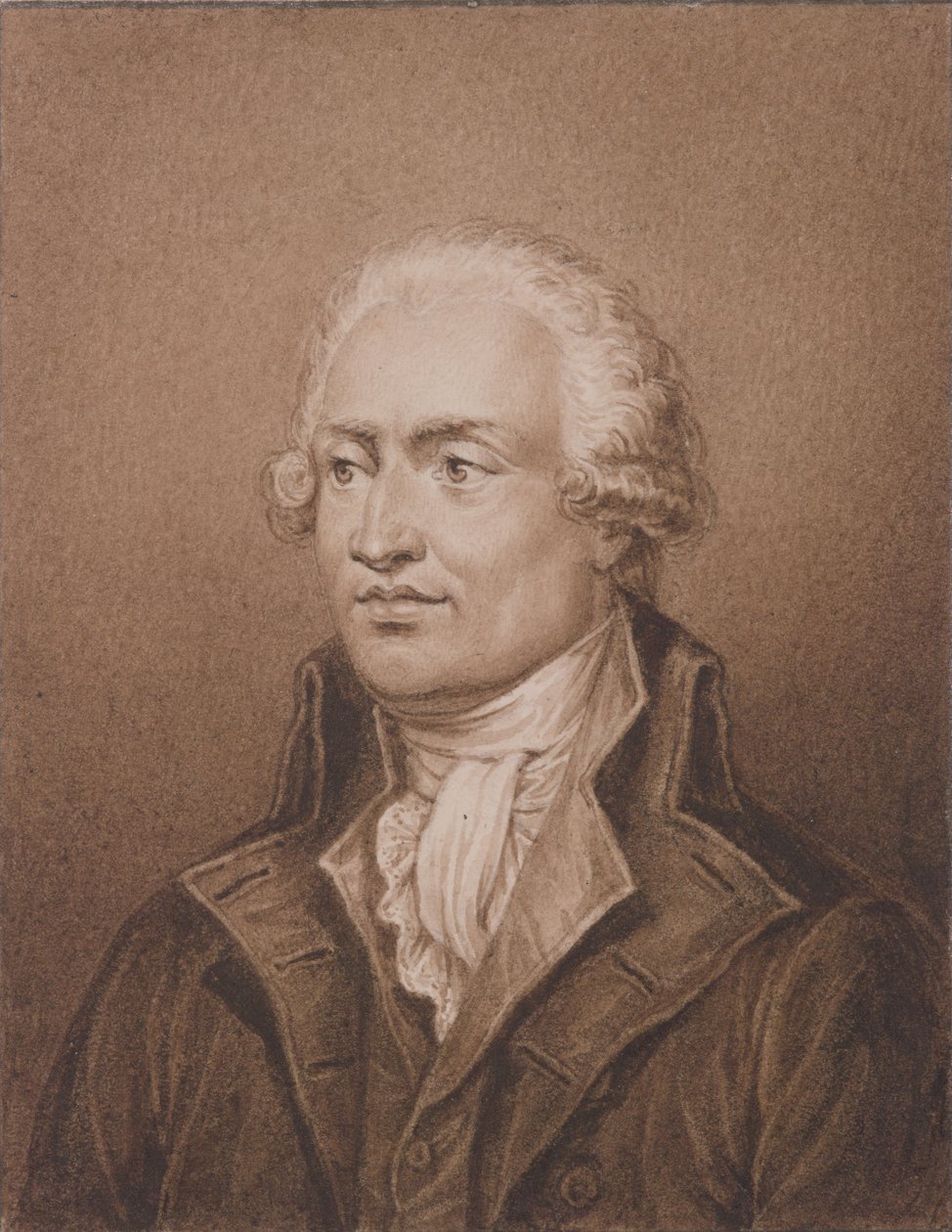 Marie Jean Antoine Nicolas de Caritat (1743-94) Marquis de Condorcet tekijältä Jean Jacques Frilley
