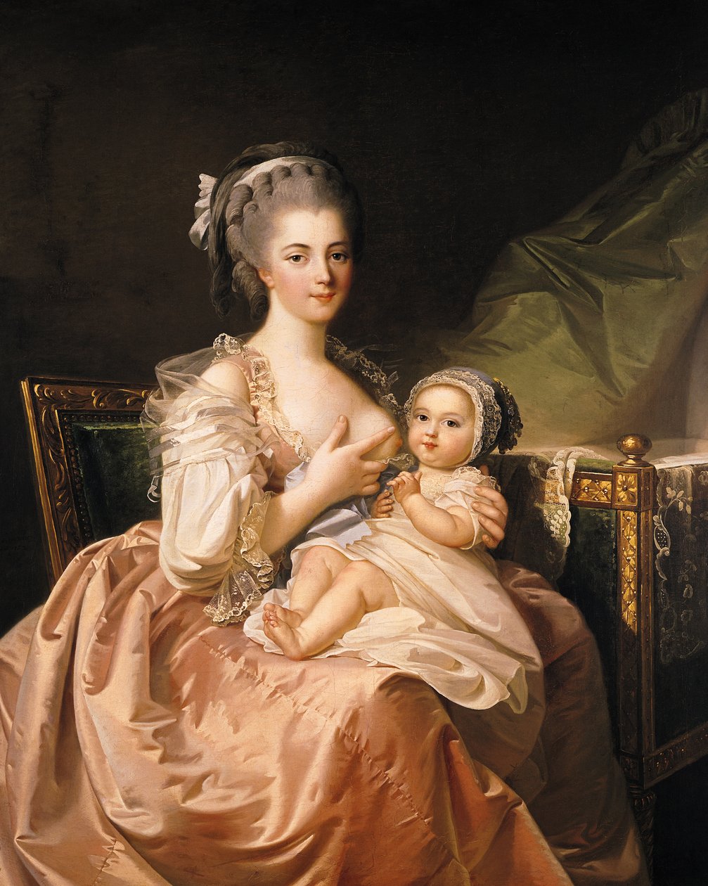 Ang Batang Ina, c.1770-80 finn tekijältä Jean Laurent Mosnier