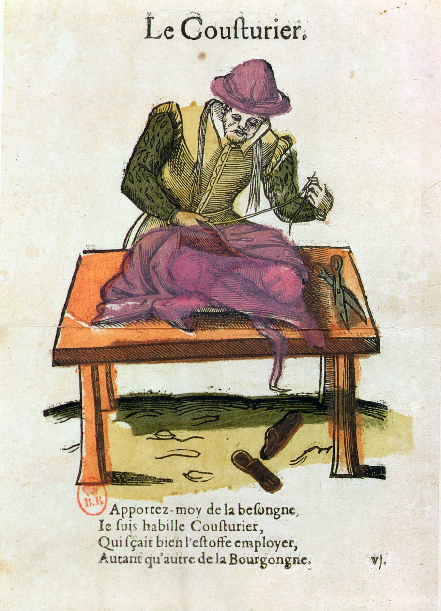 Tailor (värikaiverrus) tekijältä Jean Leclerc