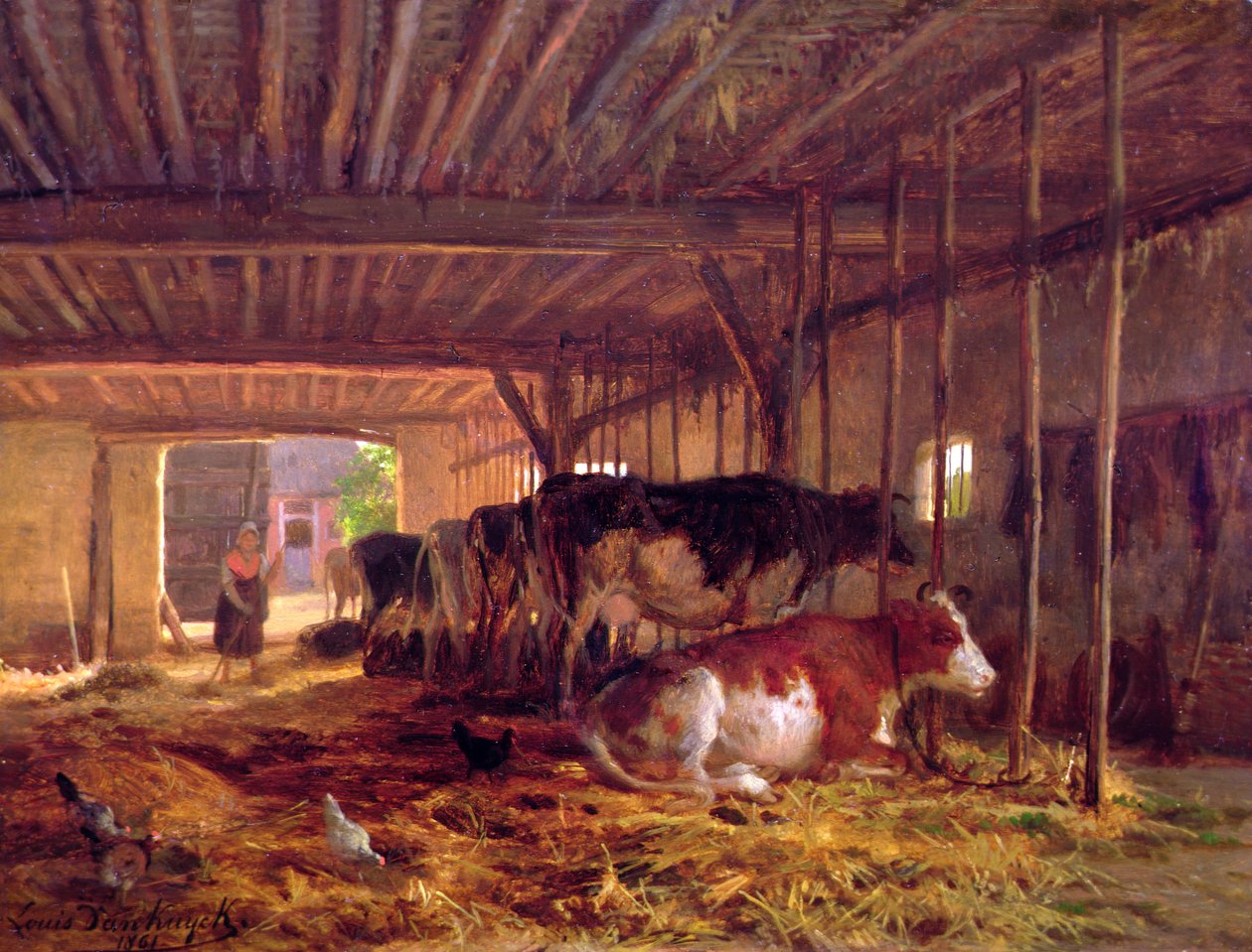 Navetta, 1800-luku tekijältä Jean Louis van Kuyck