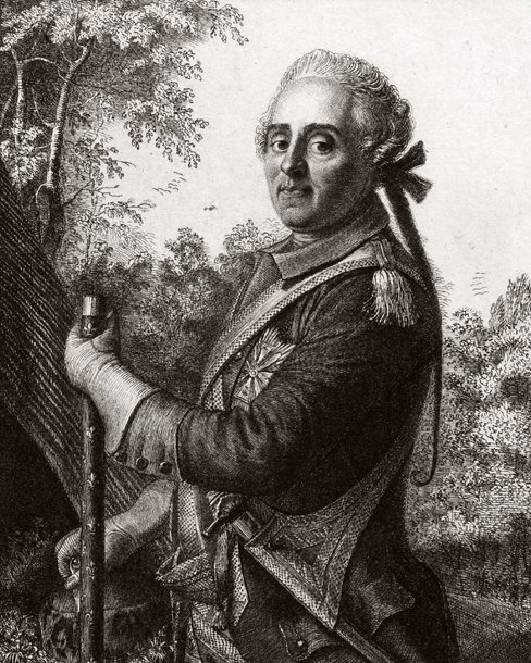 Hermann Moritz Graf von Sachsen tekijältä Jean Étienne Liotard