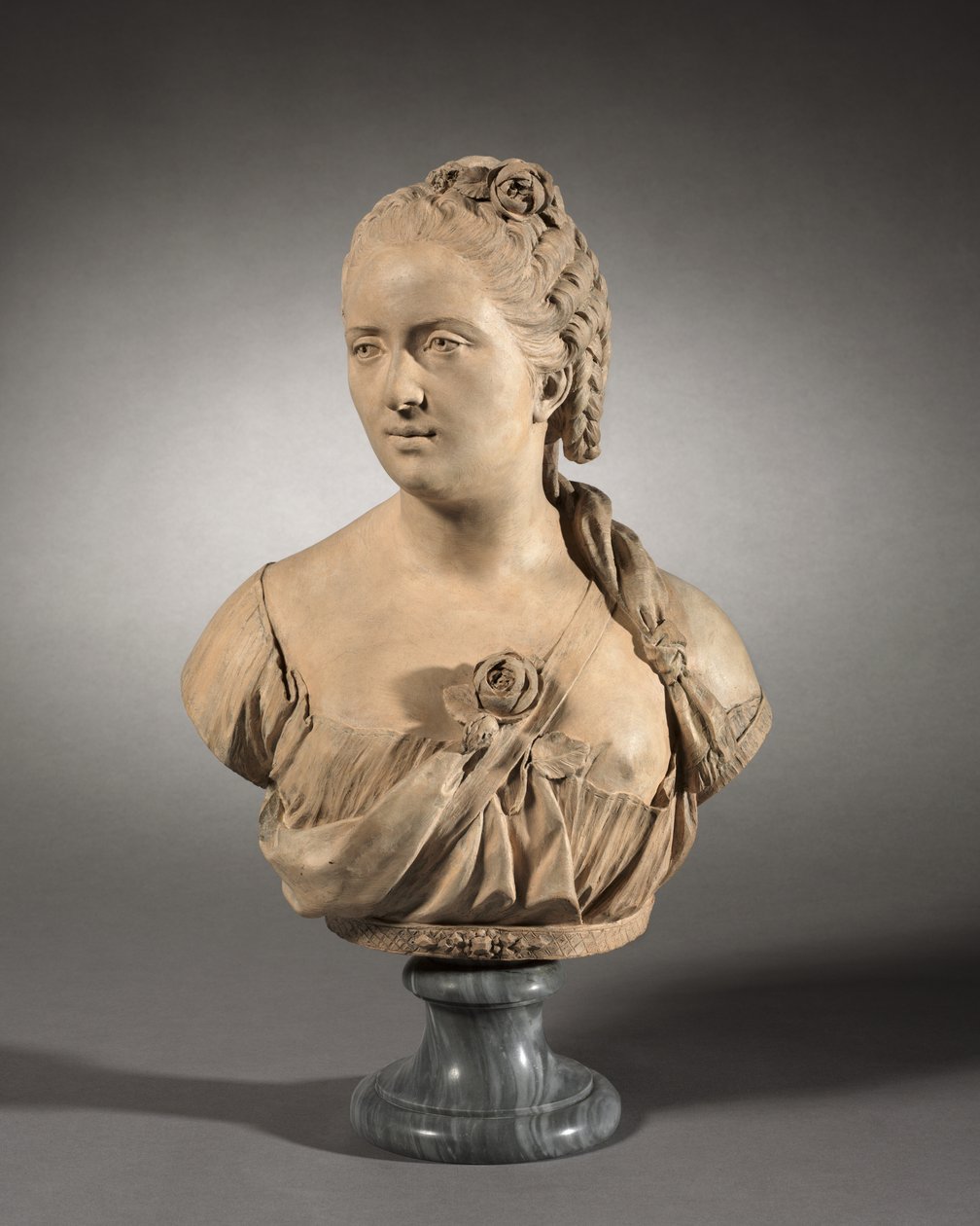 Naisen muotokuva, 1759 tekijältä Jean Baptiste Defernex