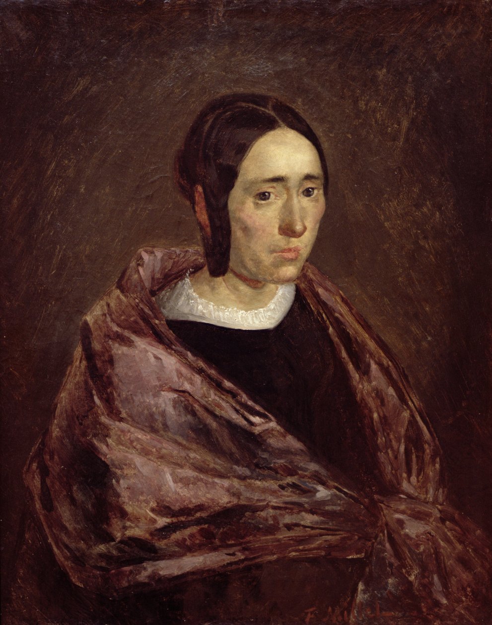 Catherine Roumyn muotokuva tekijältä Jean Francois Millet
