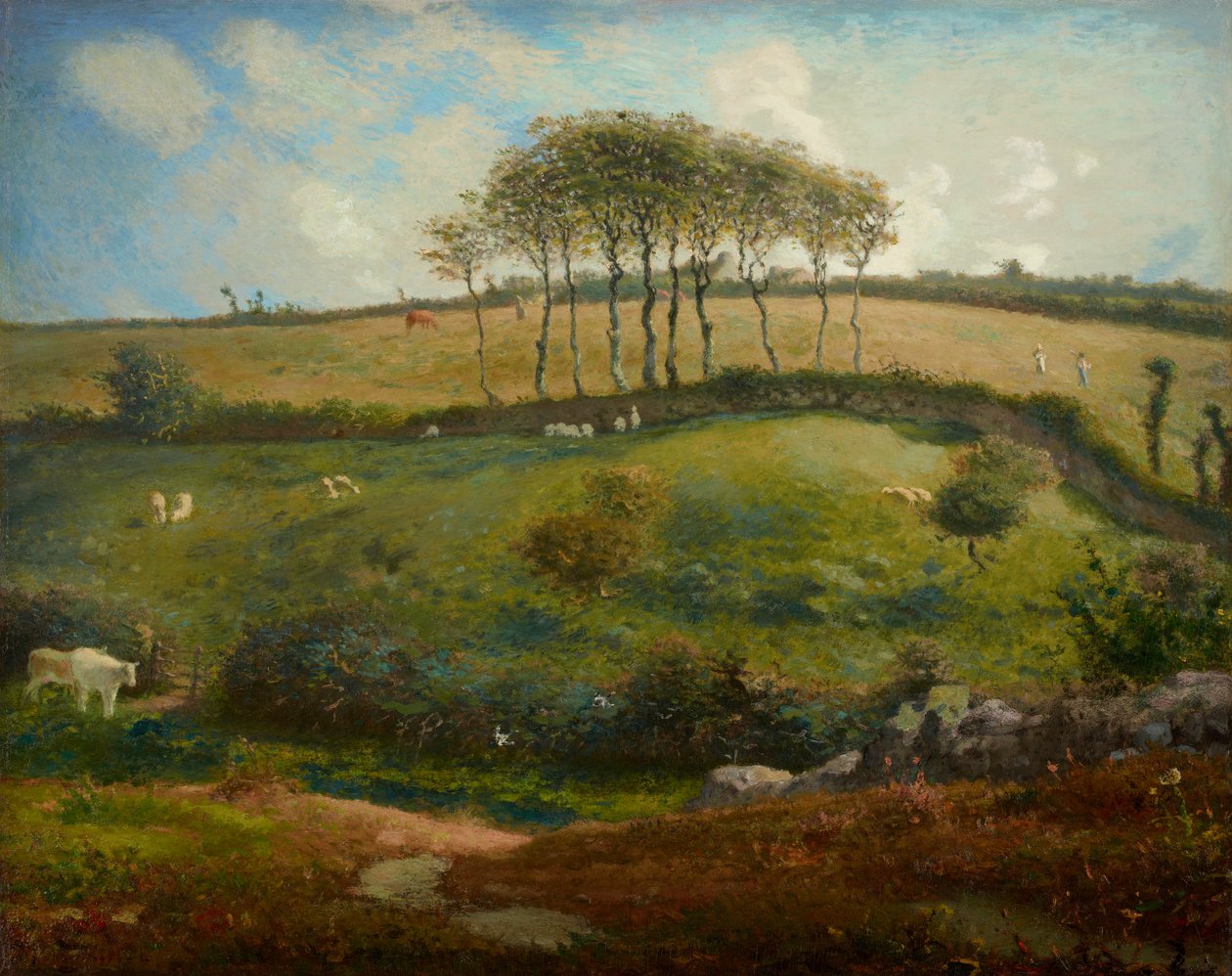 Laidun lähellä Cherbourgia (Normandia) tekijältä Jean Francois Millet