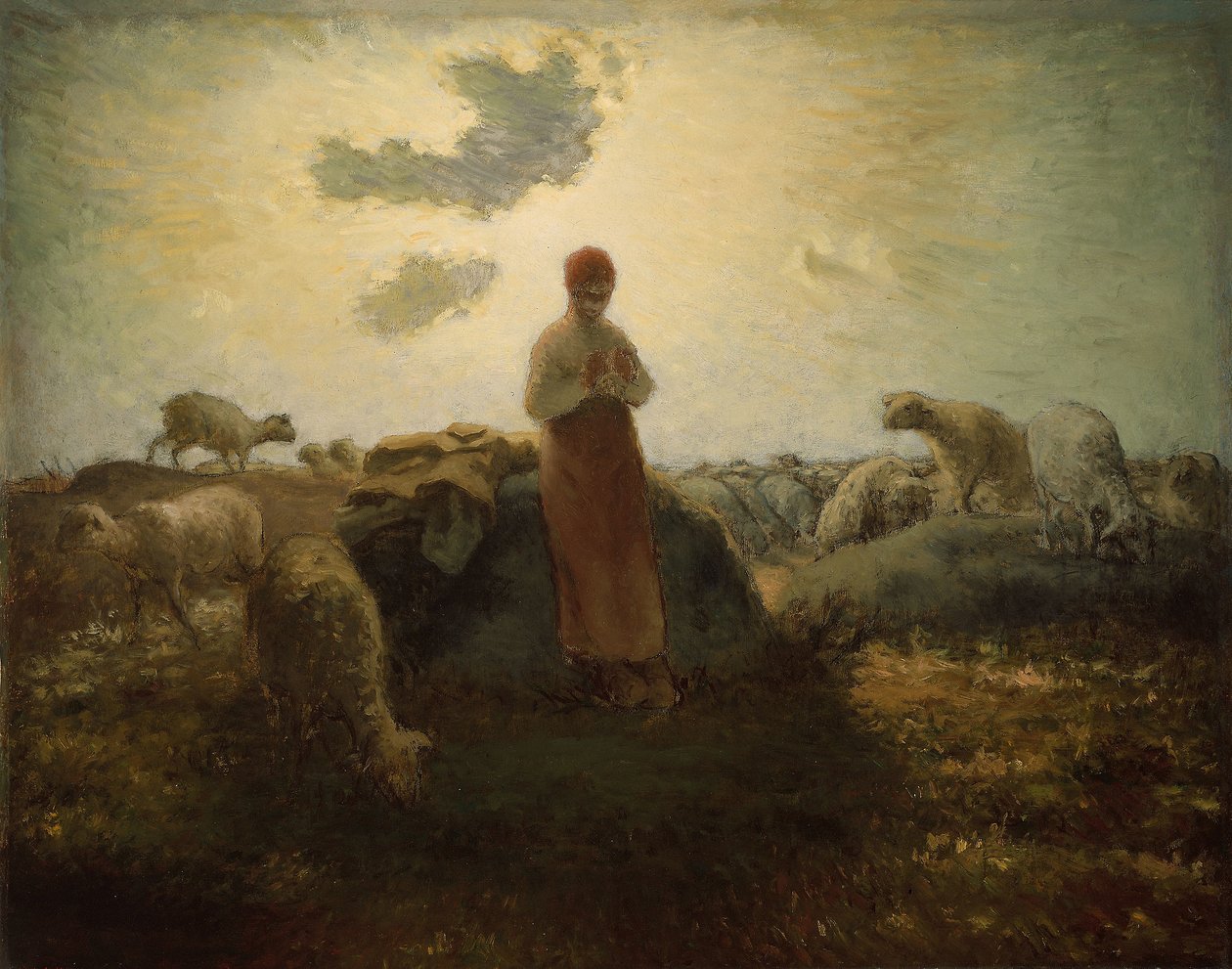 Lauman pitäjä tekijältä Jean Francois Millet