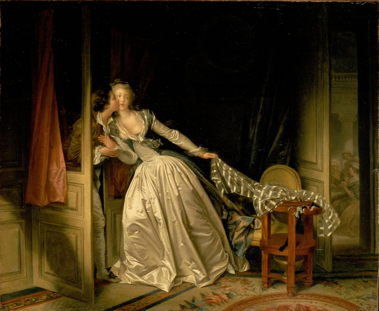 Varastettu suudelma tekijältä Jean Honore Fragonard
