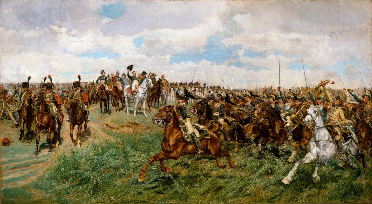1807, Friedland (öljy kankaalle) tekijältä Jean Louis Ernest Meissonier