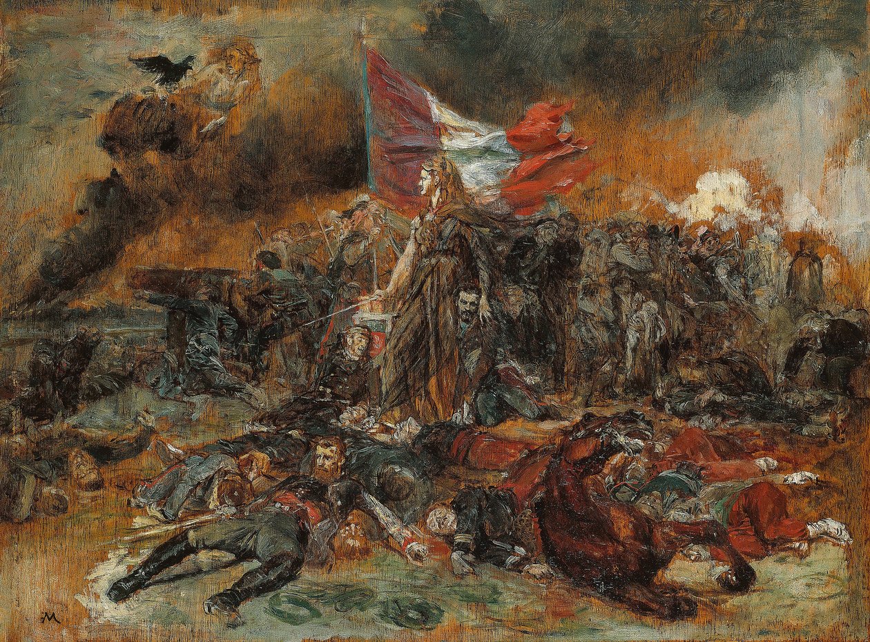 Pariisin puolustaminen tekijältä Jean Louis Ernest Meissonier