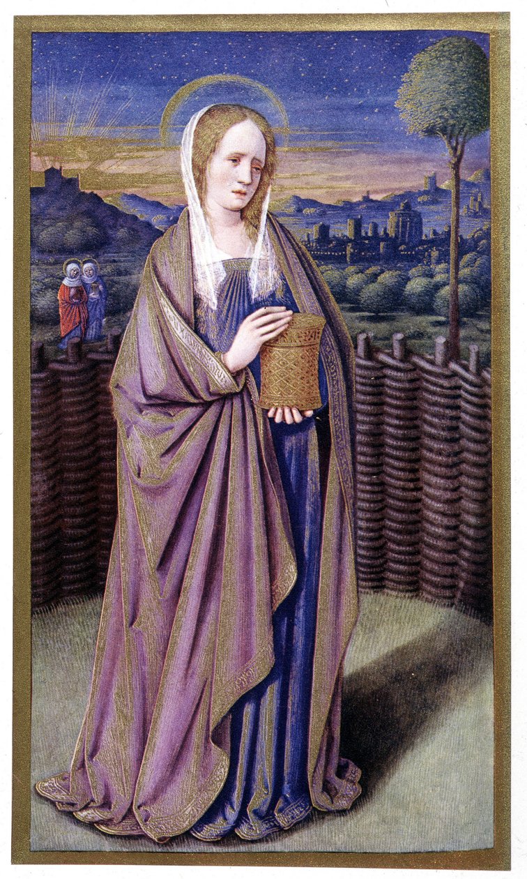 Saint Madeleine Jean Bourdichonin jälkeen tekijältä Jean (after) Bourdichon