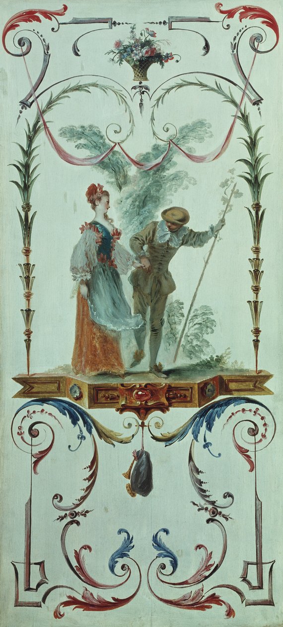 Charmer, 1707-08 tekijältä Jean Antoine Watteau