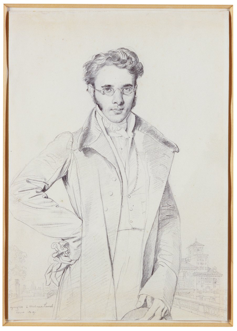 André-Benoît Barreau, joka tunnetaan nimellä Taurel, 1819 tekijältä Jean Auguste Dominique Ingres