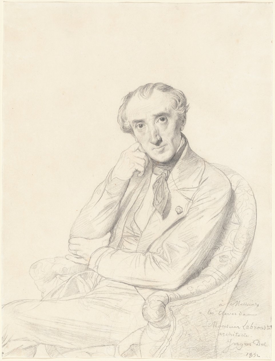 Henri Labrouste finès tekijältä Jean Auguste Dominique Ingres