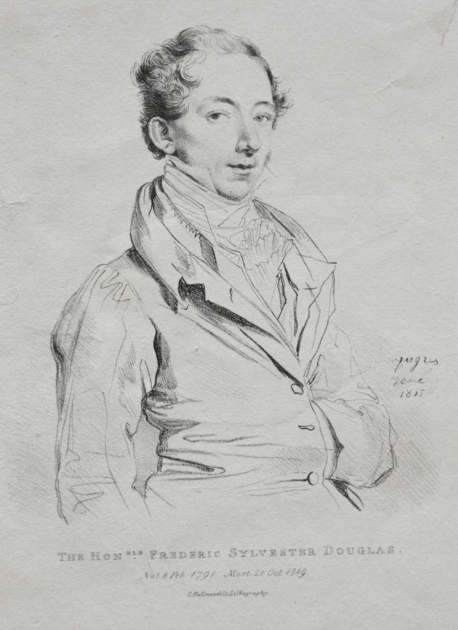 Arvoisa Frederic Sylvester Douglas tekijältä Jean Auguste Dominique Ingres