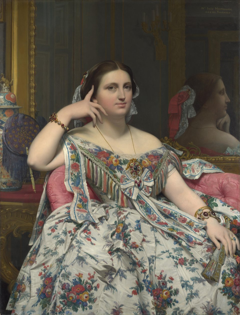 Rouva Moitessier tekijältä Jean Auguste Dominique Ingres