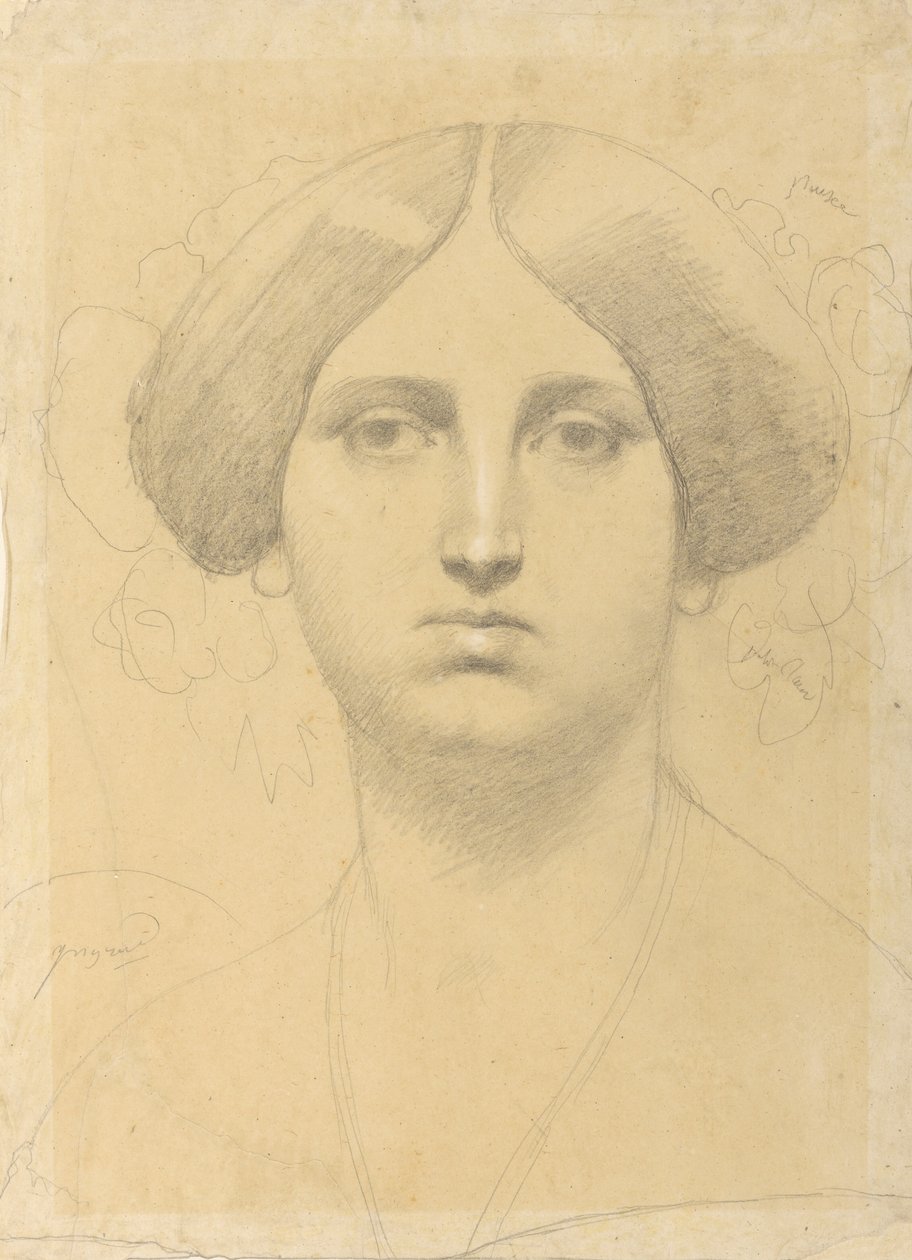 Rouva Moitessier tekijältä Jean Auguste Dominique Ingres