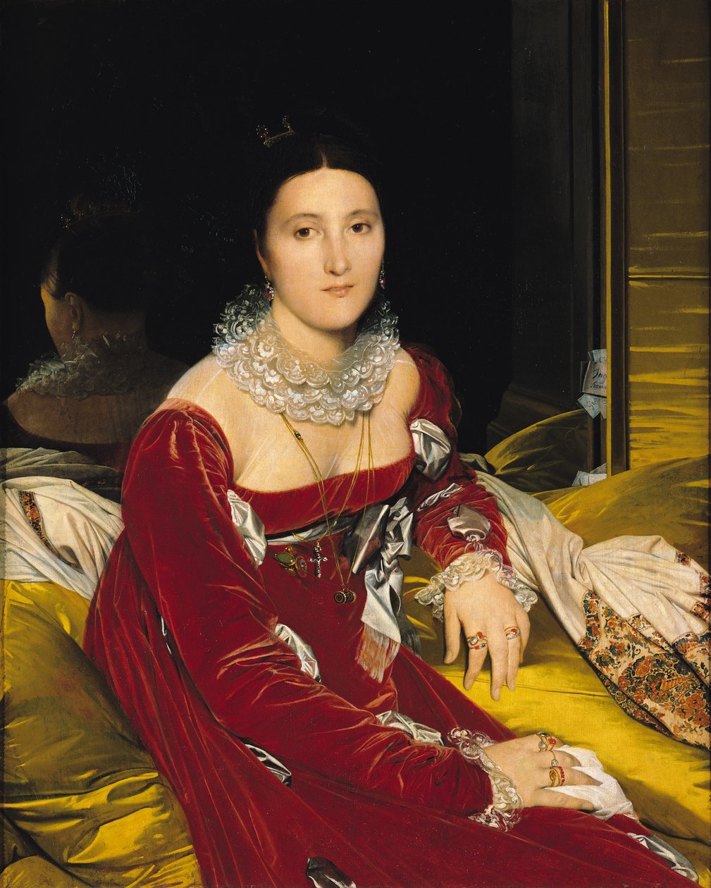 Madame de Senonnes, 1814-16 tekijältä Jean Auguste Dominique Ingres