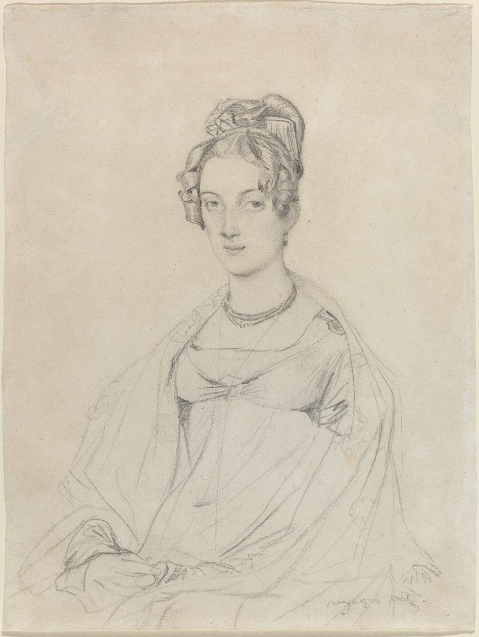 Rouva Edward Dodwell tekijältä Jean Auguste Dominique Ingres