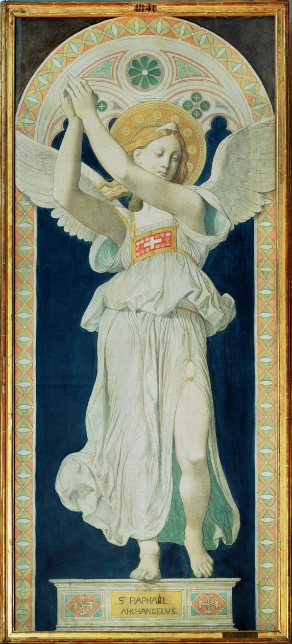Rafael, arkkienkeli ... tekijältä Jean Auguste Dominique Ingres