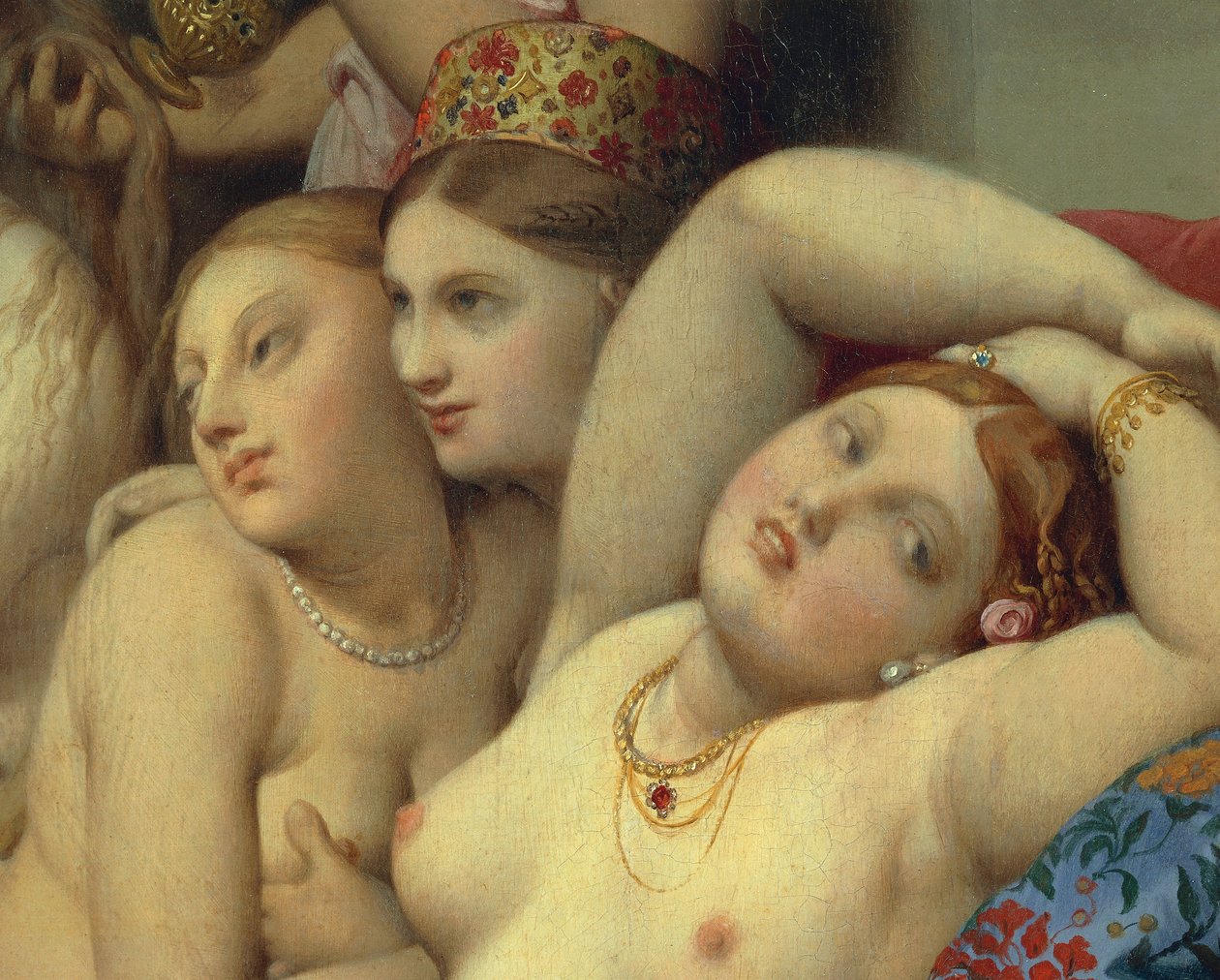 turkkilainen sauna tekijältä Jean Auguste Dominique Ingres