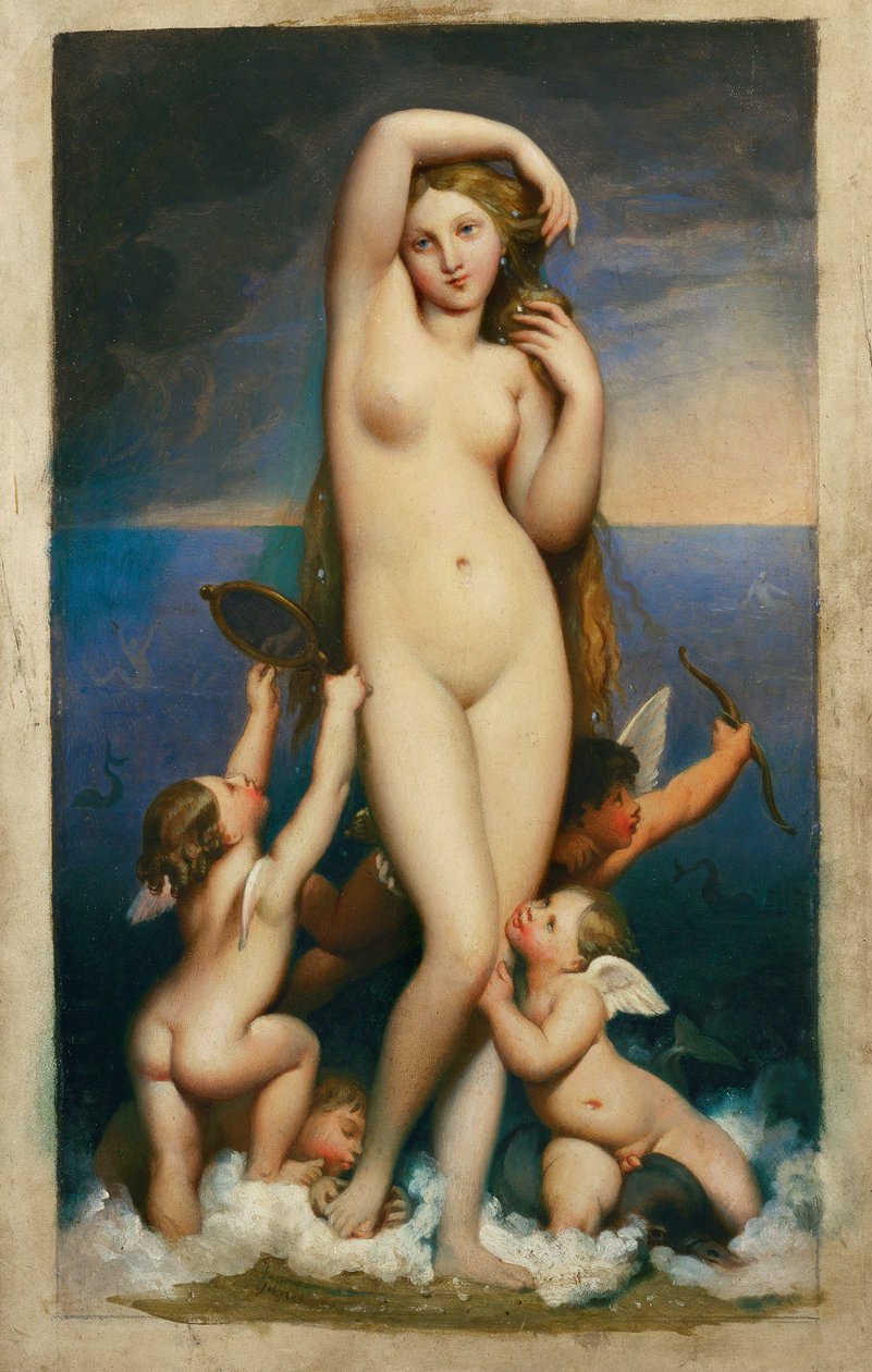 Venus Anadyomene ... tekijältä Jean Auguste Dominique Ingres