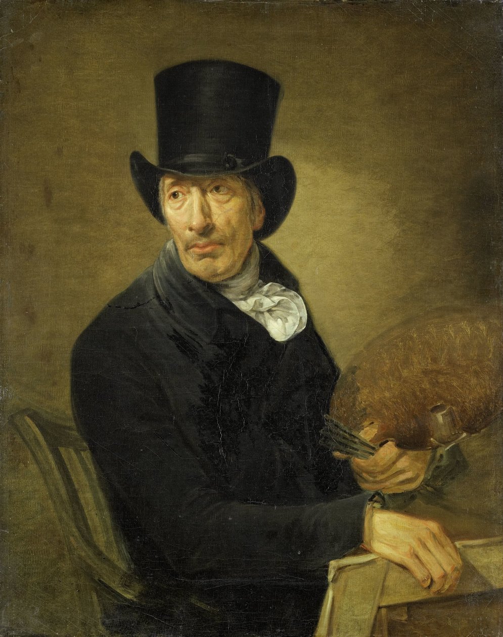 Pieter Barbiers Pz (1748-1842), taidemaalari tekijältä Jean Augustin Daiwaille