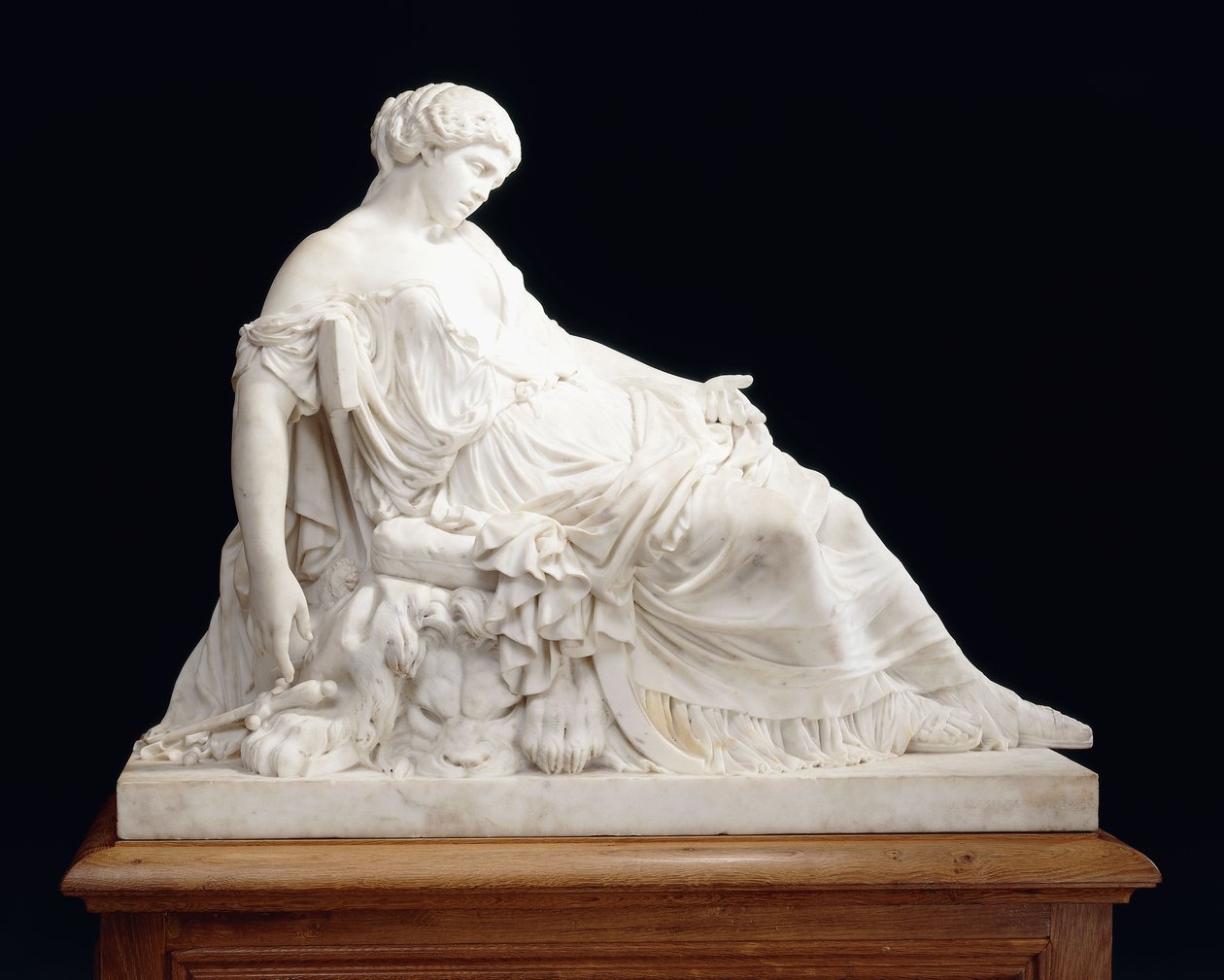Lucrezia, tekijältä Jean Baptiste Auguste Clesinger