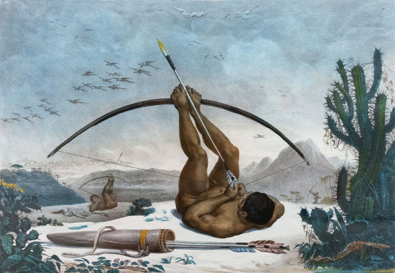 Caboclo Jean-Baptiste Debretin 1834 tekemä Caboclo. tekijältä Jean Baptiste Debret