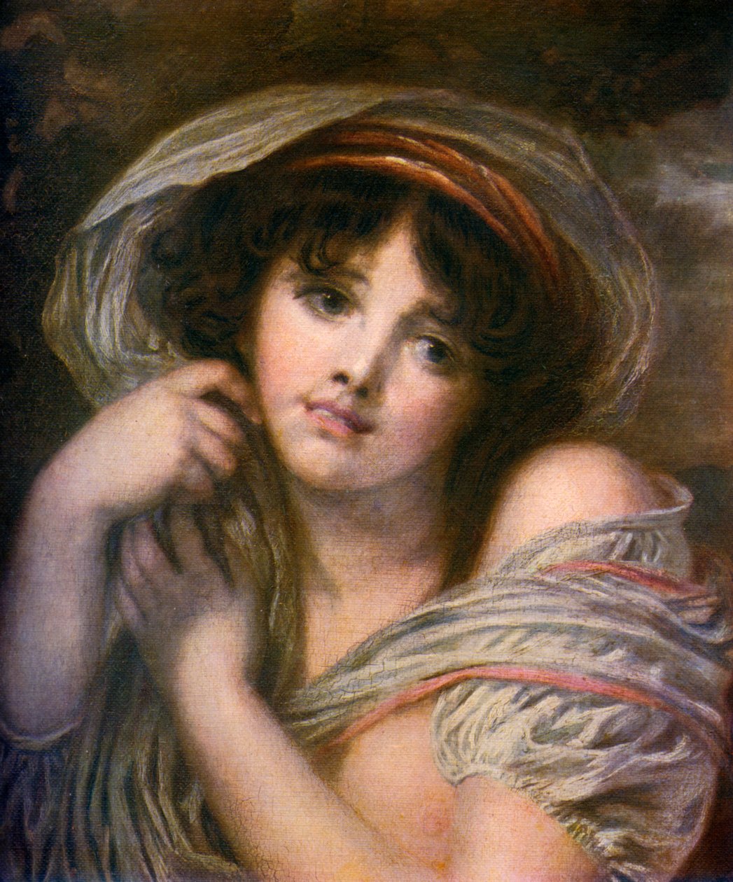 Tyttö, 1700-luvun loppu, 1912. tekijältä Jean Baptiste Greuze