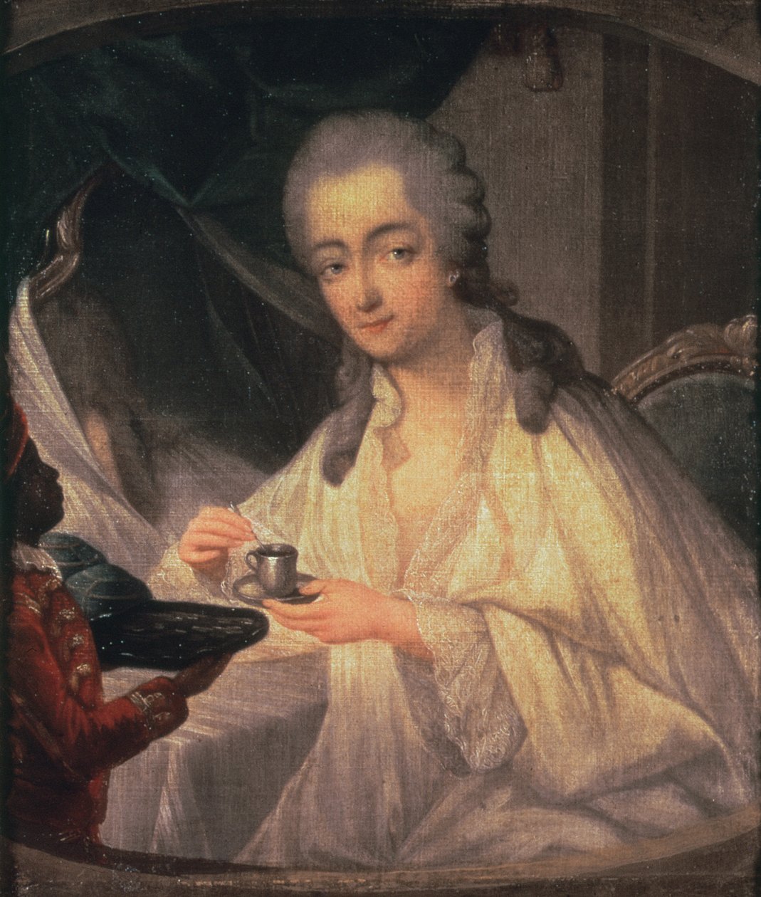 Barryn kreivitär (1743-1793) tekijältä Jean Baptiste Greuze