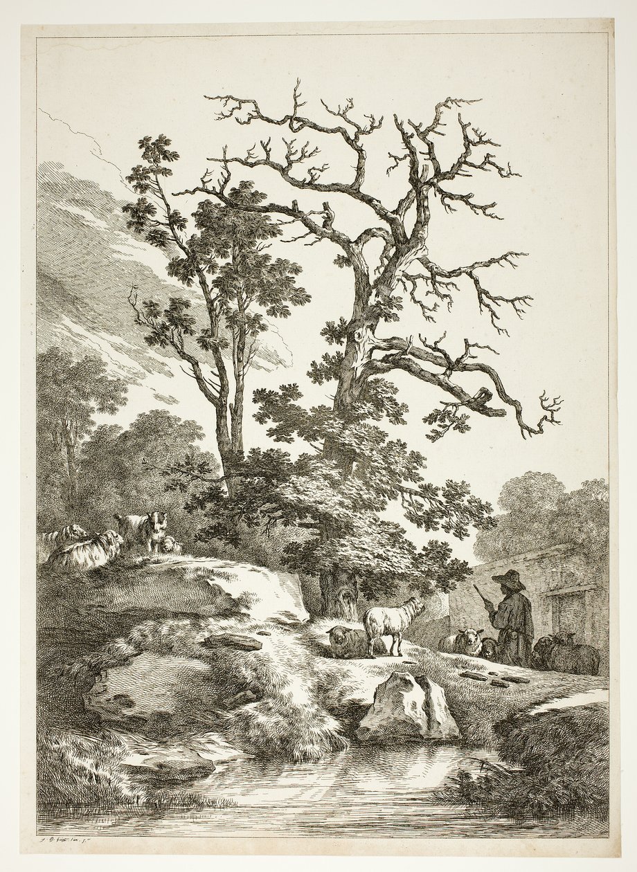 Bucolic Scene tekijältä Jean Baptiste Huet