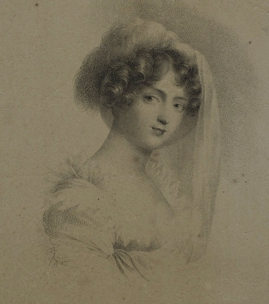 Rouva. Horace Vernet tekijältä Jean Baptiste Isabey