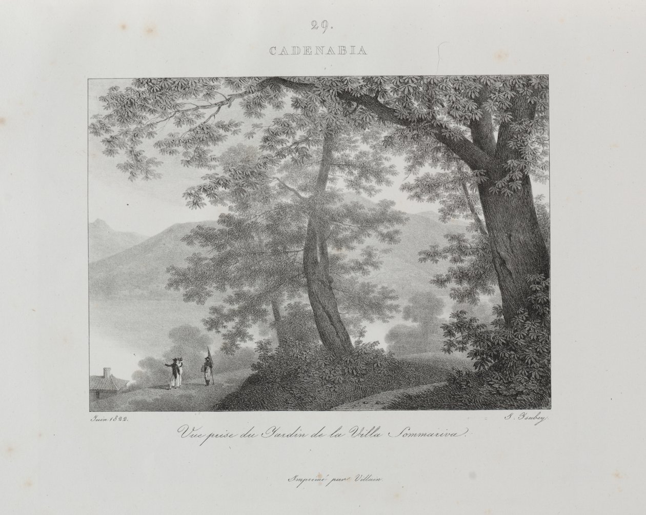 Matka Italiaan vuonna 1822 tekijältä Jean Baptiste Isabey
