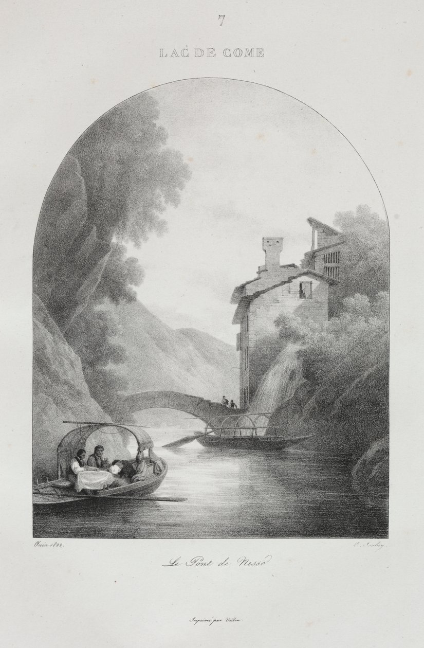 Matka Italiaan vuonna 1822 tekijältä Jean Baptiste Isabey