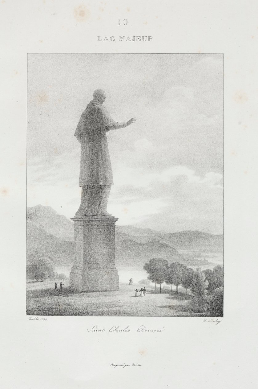 Matka Italiaan vuonna 1822 tekijältä Jean Baptiste Isabey