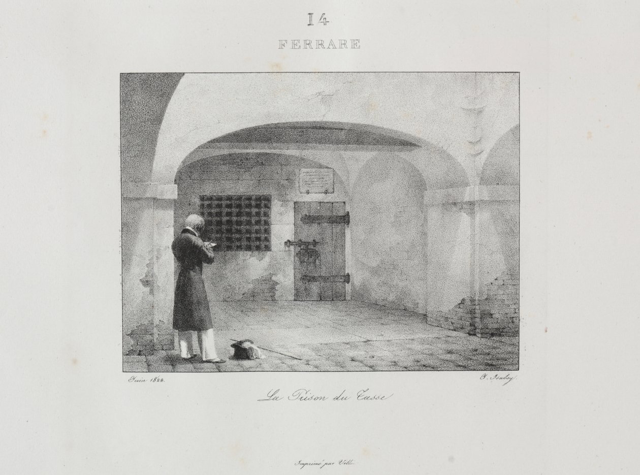 Matka Italiaan vuonna 1822 tekijältä Jean Baptiste Isabey
