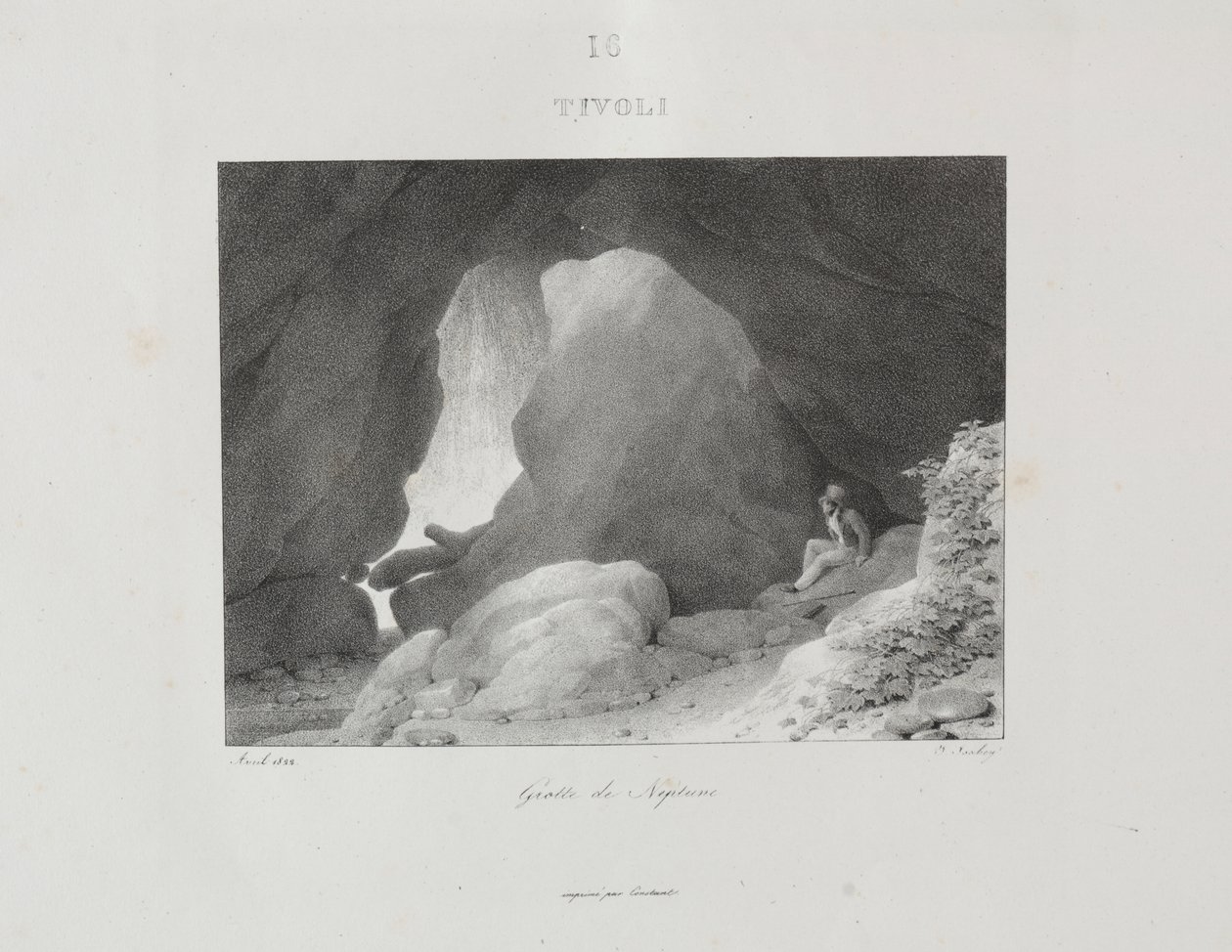 Matka Italiaan vuonna 1822 tekijältä Jean Baptiste Isabey