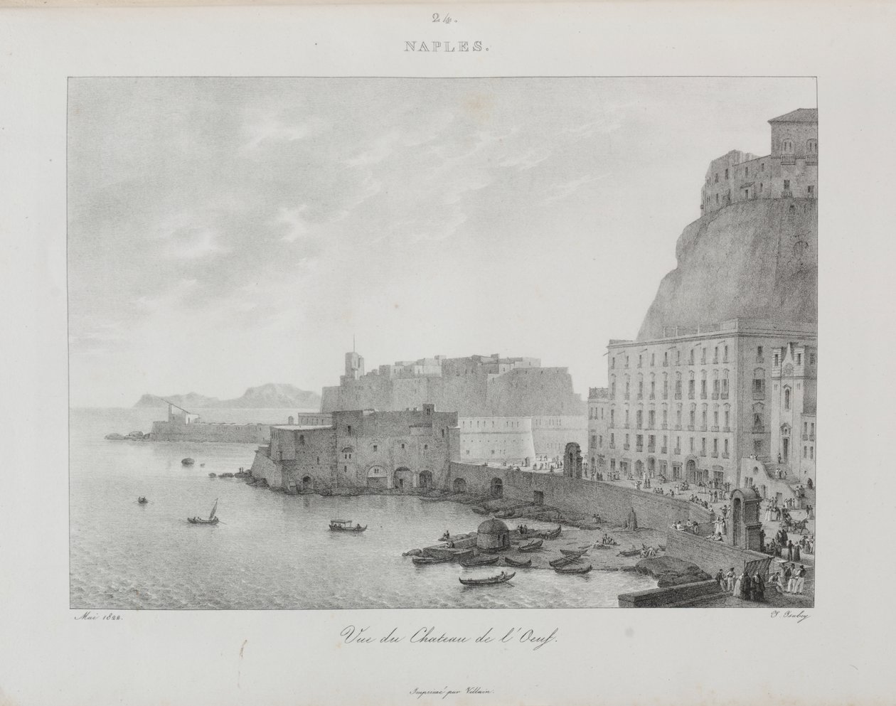 Matka Italiaan vuonna 1822 tekijältä Jean Baptiste Isabey
