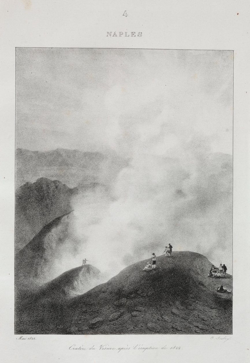 Matka Italiaan 1822, 1833. tekijältä Jean Baptiste Isabey